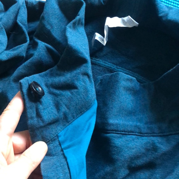 Lululemon high neck button front sweater - Picture 4 of 5